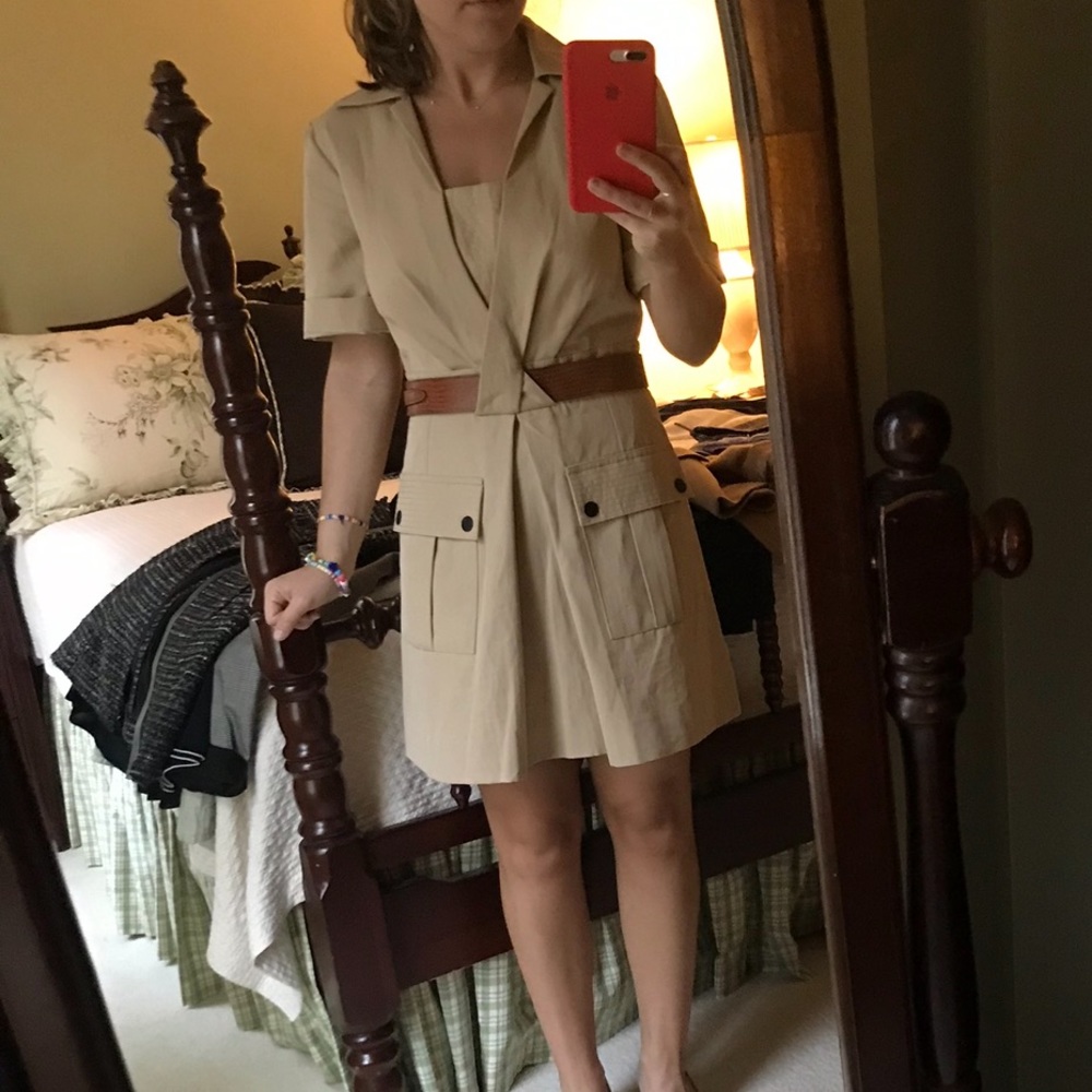 Sandro Safari Dress